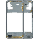 Tapa superior blanca original Samsung Galaxy A51 (A515) para reparación, incluye mid-frame.