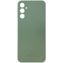 Tapa trasera original Samsung Galaxy A14 verde, repuesto SM-A145F/M, sin lente de cámara, para reparación.