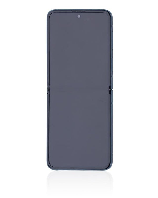 Pantalla OLED interna con marco para Samsung Galaxy Z Flip 3 5G (US & Internacional) original (Phantom Green)