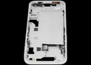 Chasis medio iPhone 14 Starlight (A2649, A2881) usado con pequeñas piezas, estructura y marco.