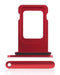 Bandeja para doble SIM iPhone XR (Rojo)