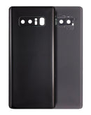 Tapa trasera con lente de camara para Samsung Galaxy Note 8 original (Negro Medianoche)