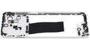 Carcasa intermedia blanca brillante para Motorola Moto G Power 5G (XT2311) 2023, pieza de repuesto.
