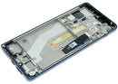 Pantalla original Motorola Edge 20 Pro Midnight Blue, display LCD para reparación de frente XT2153.