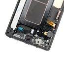 Pantalla OLED con marco para Samsung Galaxy Note 9 (Original Usada Calidad A) (Negro Medianoche)