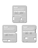 Protege tus cables de pantalla con el set de 3 stencils Kaisi en Guatemala, disponibles en SlowBack, mayorista de accesorios.