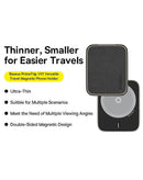 Soporte magnético BASEUS PrimeTrip VX1 rectangular súper delgado negro cósmico para teléfono de auto.