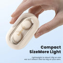 Auriculares TWS in-ear Toocki Sleep Comfort negros, compactos y ergonómicos, perfectos para dormir, con estuche de carga.