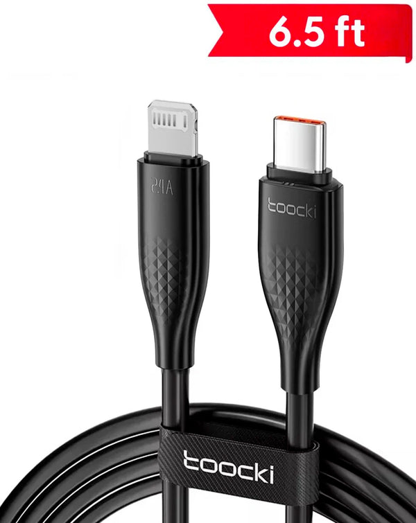 Repara tu puerto de carga USB C-L con este Toocki Fast Charging en Guatemala, mayorista de accesorios electrónicos.