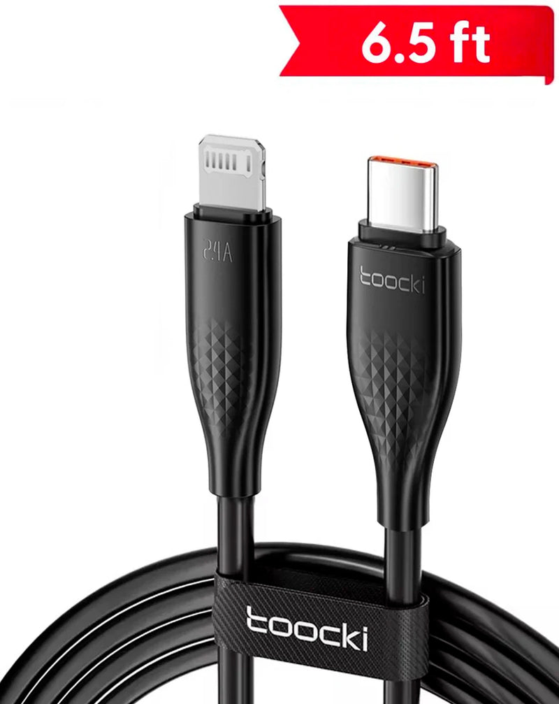 Repara tu puerto de carga USB C-L con este Toocki Fast Charging en Guatemala, mayorista de accesorios electrónicos.