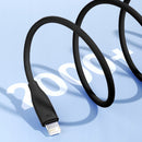 Puerto de carga USB A-L Fast Charging Toocki de 20W (Negro) de 6 pies en Guatemala para reparaciones de dispositivos electrónicos.