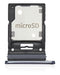 Bandeja para tarjeta SIM para Samsung Galaxy A53 5G (A536 / 2022) (Negro)