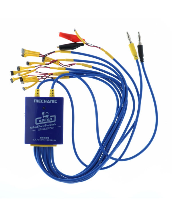 Encuentra el Cable de Arranque de Poder Mechanic iBoot AD Pro en Guatemala para reparaciones y repuestos de cables de poder en talleres especializados.