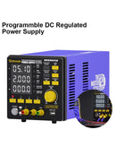 Fuente de poder regulada Mechanic DSP30D5, 30V 5A, pantalla digital LED, color negro, para laboratorio electrónico.