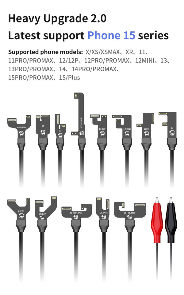 Reparación de puerto de carga Mechanic Power Pro Max para iPhone 6 a 16 en Guatemala - ¡Encuentra el cable de poder perfecto en talleres especializados en reparaciones de iPhones!