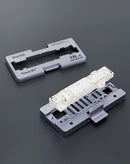 Marco de prueba QianLi iSocket 4 en 1 para placa madre iPhone 16E, bajo PPLCD, reparación.