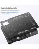 Encuentra el Marco intermedio 4 en 1 QianLi para iPhone 14 en Guatemala en los talleres de reparación especializados en iPhone y plataformas de reballing.