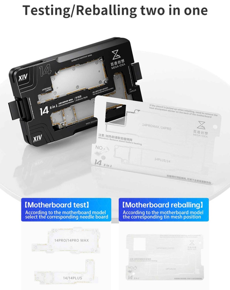 Encuentra el mejor tester de placa madre QianLi Mega-Idea 8 en 1 para iPhone 14 en Guatemala.