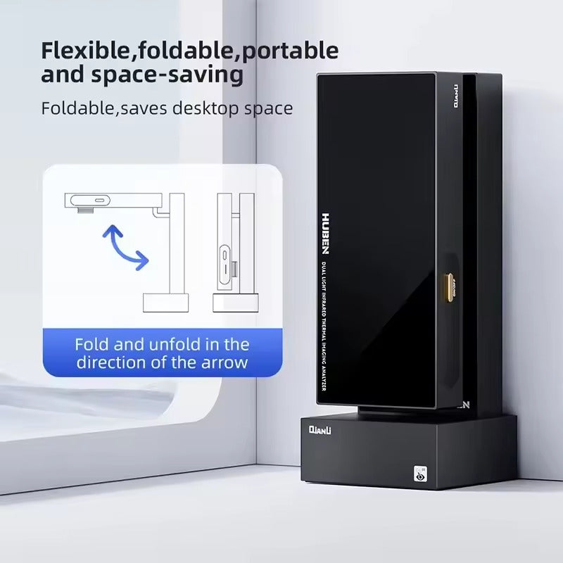 Reparación de cámara térmica dual-spectral QianLi iStele L256 en Guatemala, especialistas en reparaciones de cámaras térmicas.
