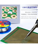 Compra alambre de soldadura de baja temperatura 0.6mm Mechanic XW6 para reparaciones de iPhone en Guatemala.