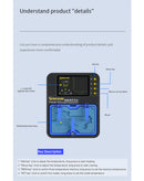 Kit de calor Mechanic Heat para reflow soldering de iPhone X, ideal para separar tarjetas lógicas en Guatemala.