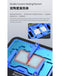 Kit de calor Mechanic Heat para reflow soldering de iPhone X, ideal para separar tarjetas lógicas en Guatemala.