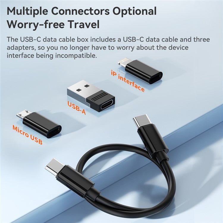 Encuentra el cable de datos multifuncional con espejo Toocki en Guatemala al mejor precio en tiendas de accesorios electrónicos.