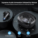 Compra auriculares TWS Bluetooth 5.3 inalámbricos Toocki color negro en Guatemala, al mejor precio de mayorista.