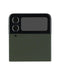 Pantalla OLED verde de repuesto para Samsung Galaxy Z Flip 4 5G, servicio técnico y reparación de pantallas en Guatemala.