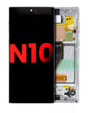 Compra ahora en Guatemala la pantalla OLED con marco para Samsung Galaxy Note 10 en color Aura White, disponible en backorder y con garantía.