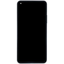 Pantalla OLED negra con marco para Xiaomi Mi 11 Lite 5G, lista para reparación de display LCD.