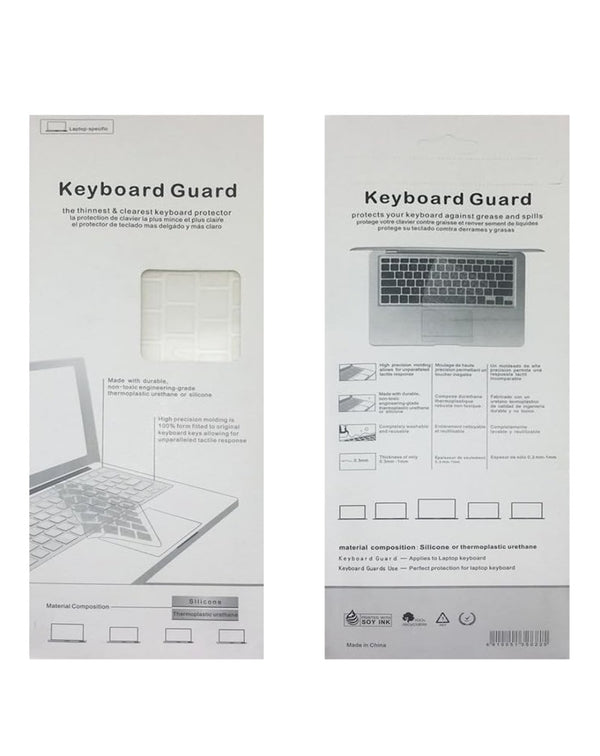 Protector de teclado para Macbook A1706 / A1989 / A2159 / A1707 / A1990, venta al por mayor en Guatemala.