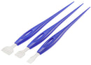 Espátula Mechanic TS3 3 en 1 no magnética para pasta de soldadura, ideal para reparación de componentes electrónicos.