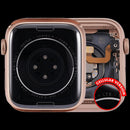 Carcasa de aluminio Rose Gold para Apple Watch Series 6 (44mm, A2294/A2376) usada, ideal para reparación.