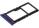Bandeja SIM azul marino para Motorola Moto G37 Power XT2625, repuesto esencial para reparación.