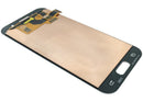 Pantalla hard OLED Samsung Galaxy A3 (A320/2017) original Gold Sand sin marco, repuesto para reparación.