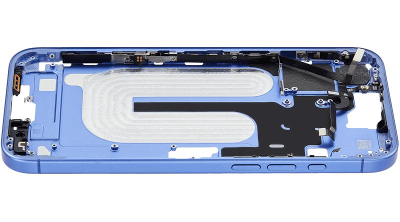 Encuentra la mejor carcasa de marco medio con botones de encendido y volumen para iPhone 16 Plus en Guatemala.