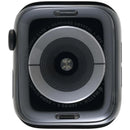 Carcasa trasera usada de Apple Watch Series 4 44mm, acero inoxidable Space Black, repuesto A1976.