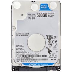 Venta de Disco Duro Interno 2.5" de 500GB, 5400 RPM WD Blue Grado A usado en Guatemala, encuentra el mejor precio en mayoristas y talleres de reparaciones de tecnología.