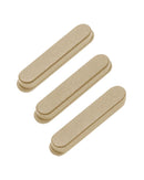 Botones de encendido y volumen dorados para iPad Pro 10.5", iPad Air 3 y iPad Pro 12.9" 2ª Gen (2017).