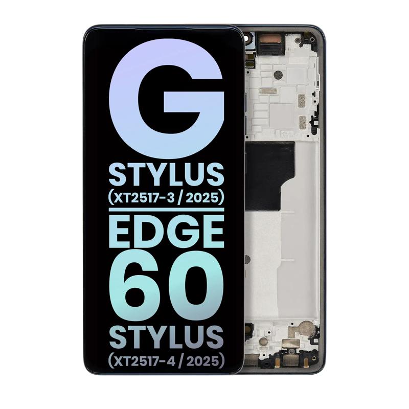 Reparación de pantalla con marco original Motorola Moto G Stylus 5G (XT2517 / 2025) en Guatemala.