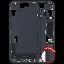 Carcasa media con puerto de carga flex y piezas pequenas iPhone 15 (Negro)
