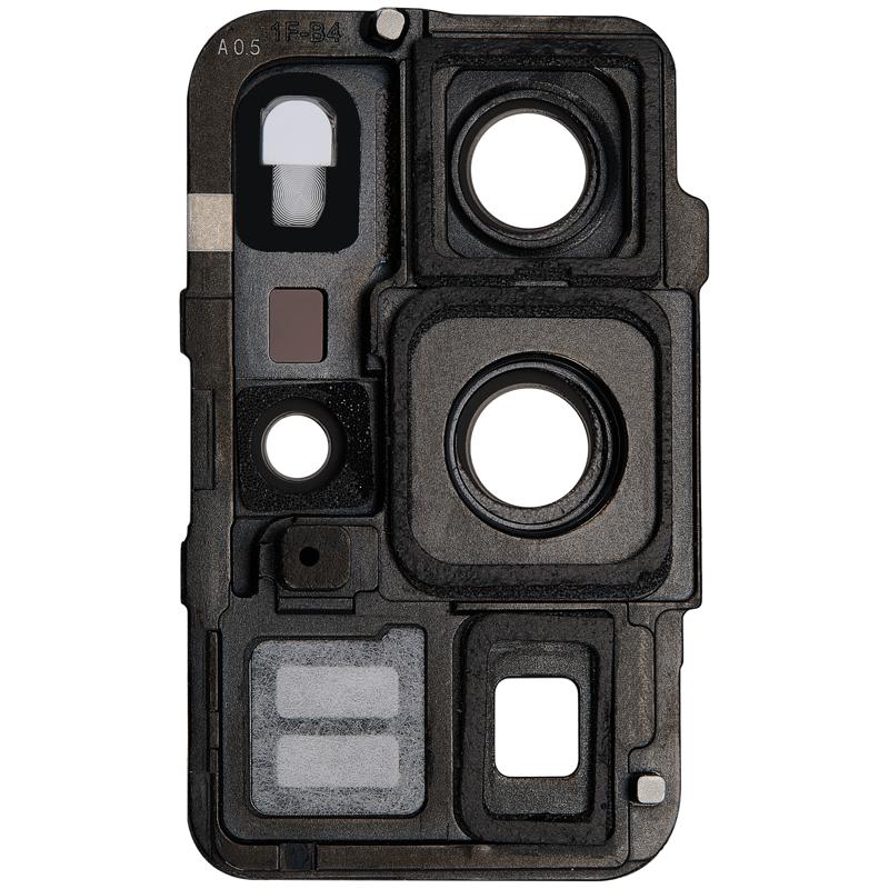 Reemplaza la lente de cámara trasera de tu Huawei P40 Pro con soporte plateado en Guatemala.