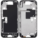 Chasis medio iPhone 16 Pro Max Black Titanium con botones de encendido/volumen, repuesto A3212, A3213, A3214.