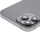 Tapa trasera con componentes pequeños pre-instalados para iPhone 12 Pro Max (Versión EE.UU.) (Usada original grado C) (Grafito)