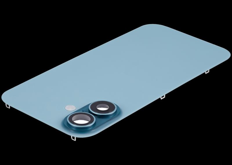 Compra una tapa trasera usada con placa de acero y carga inalámbrica para tu iPhone 16 en Guatemala, ideal para reparaciones y reemplazos.