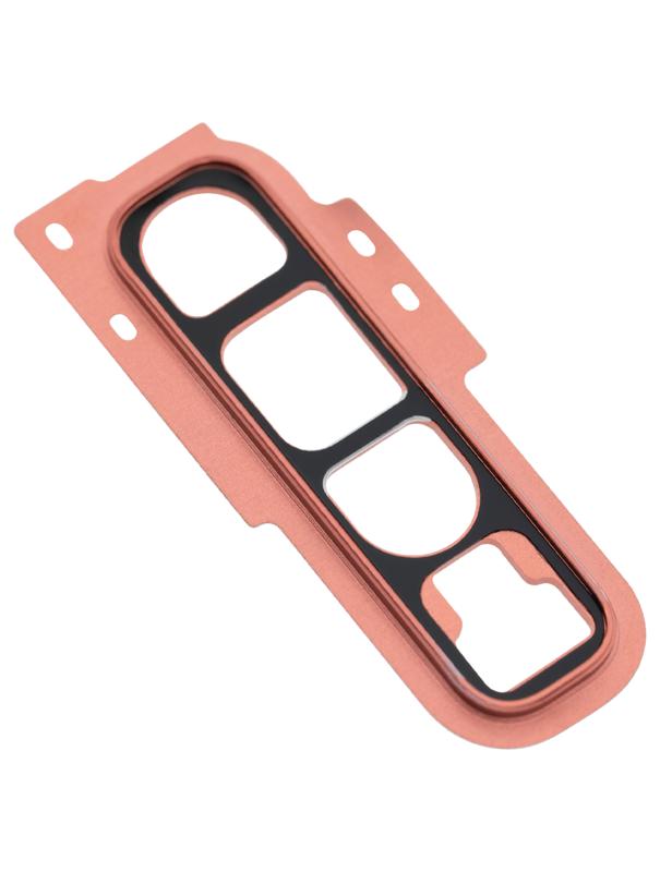 Lente de Camara Trasera con Aro de Bisel para Samsung Galaxy S10 (Rosa)