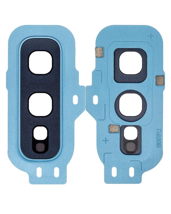 Lente de Camara Trasera con Aro de Cubierta para Samsung Galaxy S10E (Azul Prisma)