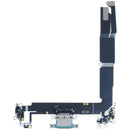 Cable flex puerto de carga original iPhone 16 Plus (Teal)