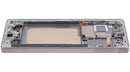 Pantalla OLED Samsung Galaxy S25 Ultra 5G con marco, disponible en Titanium Pink Gold, Jade Green y Grey para repuesto.